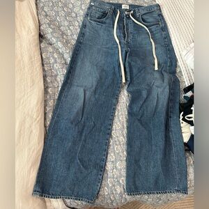 Citizen of humanity wide leg jeans